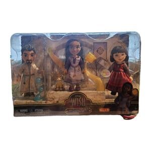 Disney's Wish‎ 6'' Asha, Dahlia & Magnifico Petite Doll Gift Set